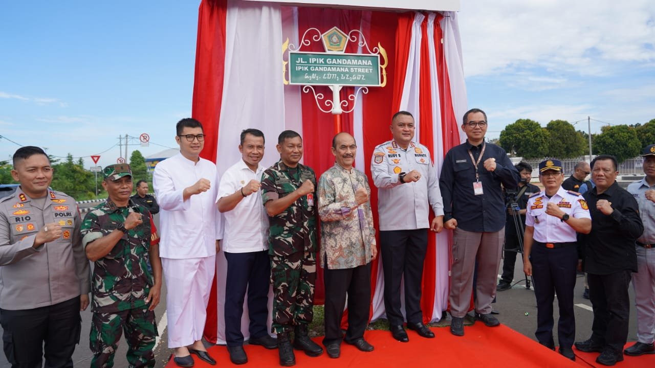 Langkah Awal Penataan Identitas Wilayah, Bupati Bogor Resmi Namai Jalan di Sekitar Stadion Pakansari